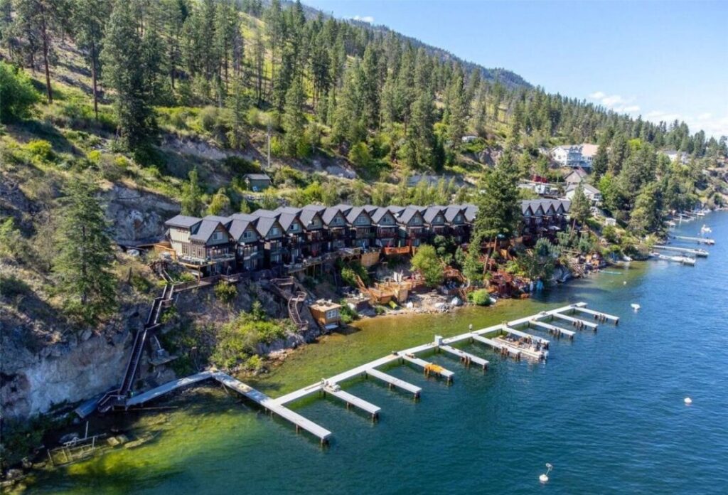 Villa overlooking Okanagan Lake at Kelowna vacation rental